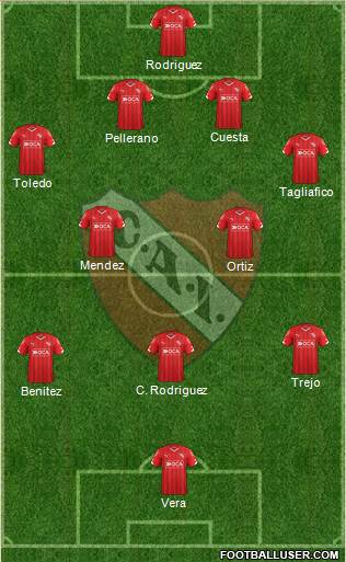 Independiente Formation 2015