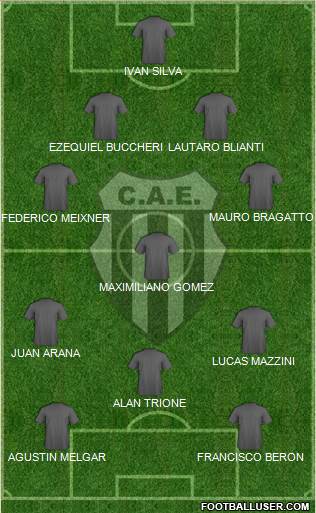 Estudiantes de Buenos Aires Formation 2015