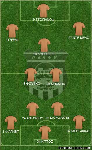 PAEE Keryneias Formation 2015