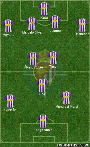 R. Valladolid C.F., S.A.D. Formation 2015