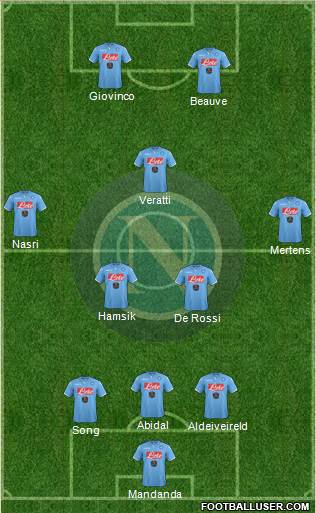Napoli Formation 2015