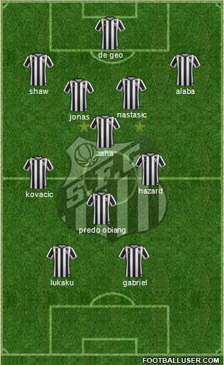 Santos FC Formation 2015