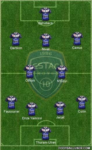 Esperance Sportive Troyes Aube Champagne Formation 2015
