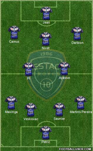 Esperance Sportive Troyes Aube Champagne Formation 2015