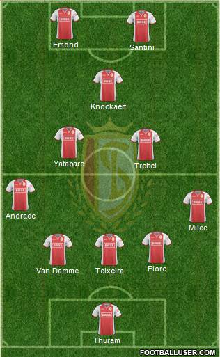 R Standard de Liège Formation 2015