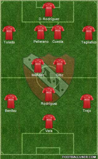 Independiente Formation 2015
