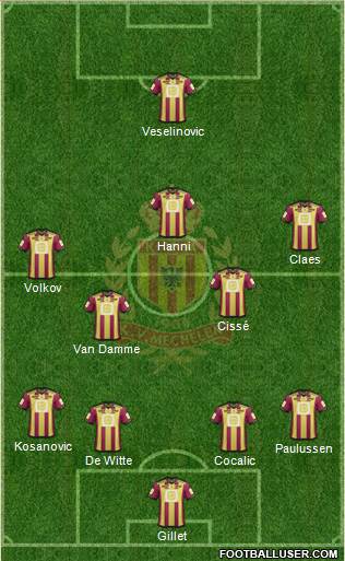 Yellow Red KV Mechelen Formation 2015