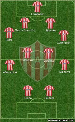 Unión de Santa Fe Formation 2015