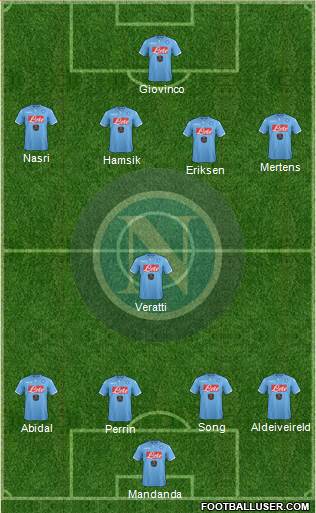 Napoli Formation 2015