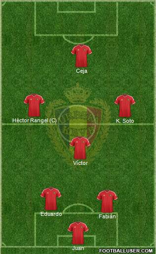 Belgium Formation 2015