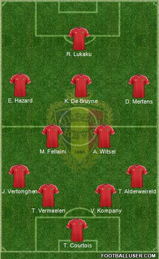 Belgium Formation 2015