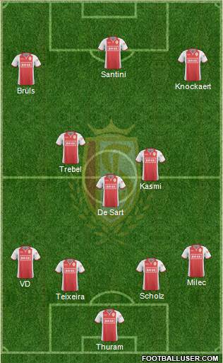 R Standard de Liège Formation 2015
