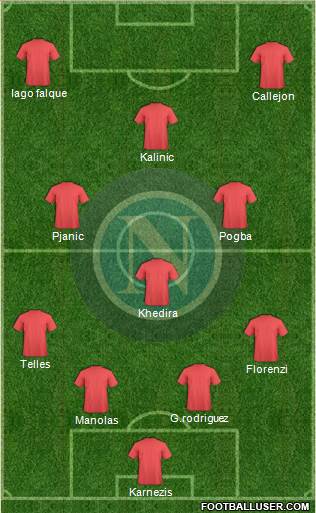 Napoli Formation 2015