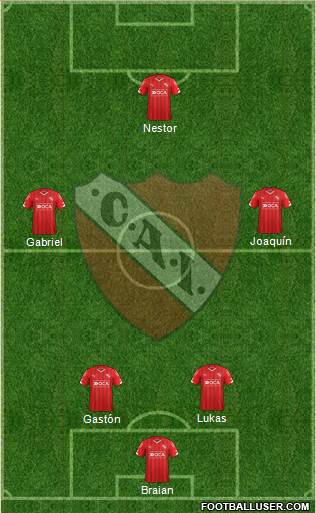 Independiente Formation 2015