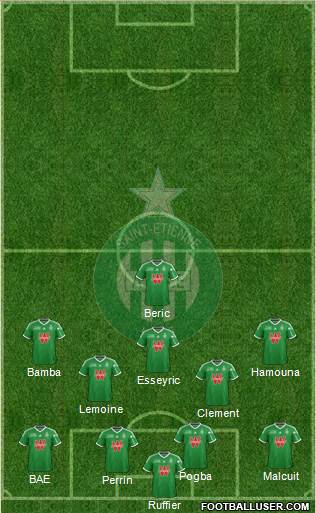 A.S. Saint-Etienne Formation 2015