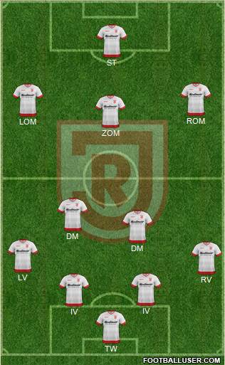 SSV Jahn 2000 Regensburg Formation 2015