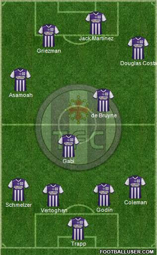 Toulouse Football Club Formation 2015