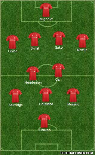 Liverpool Formation 2015