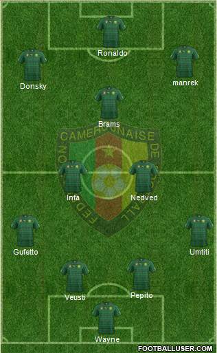 Cameroon Formation 2015