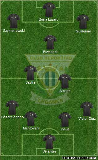 C.D. Leganés S.A.D. Formation 2015