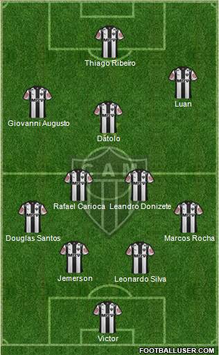 C Atlético Mineiro Formation 2015