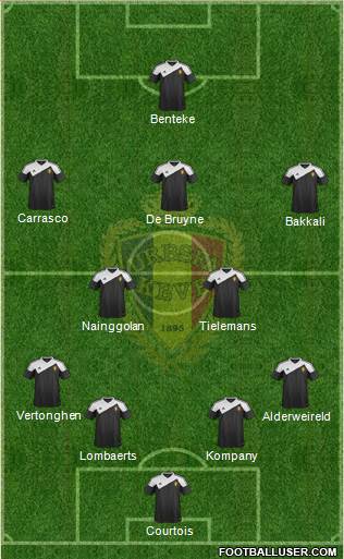 Belgium Formation 2015