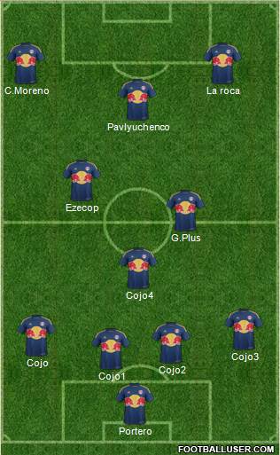 New York Red Bulls Formation 2015