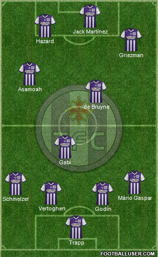 Toulouse Football Club Formation 2015