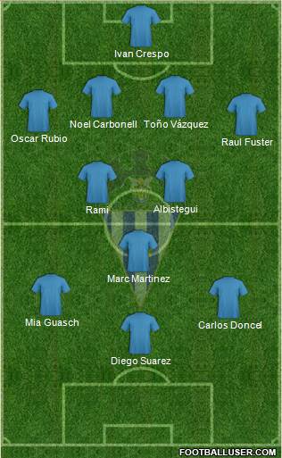 C.D. Alcoyano Formation 2015