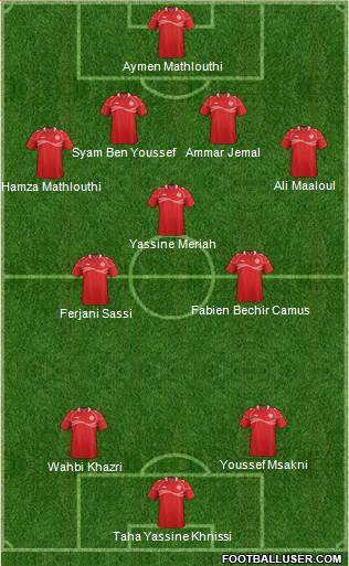 Tunisia Formation 2015