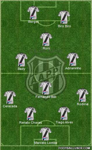 AA Ponte Preta Formation 2015