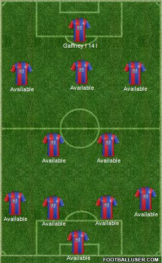 Crystal Palace Formation 2015