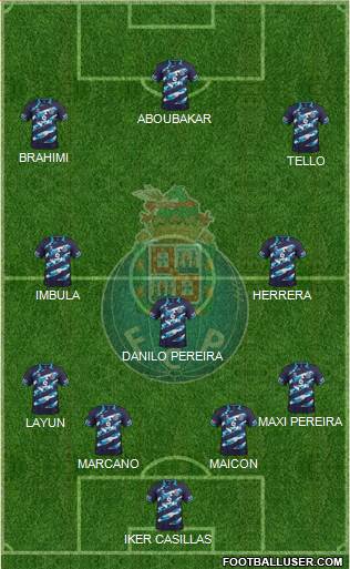 Futebol Clube do Porto - SAD Formation 2015