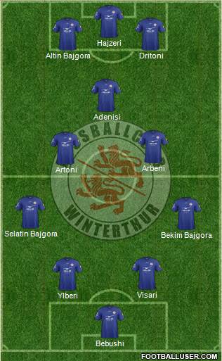 FC Winterthur Formation 2015
