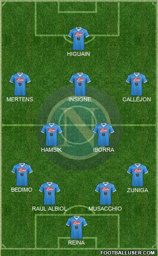 Napoli Formation 2015