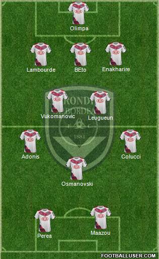 FC Girondins de Bordeaux Formation 2015