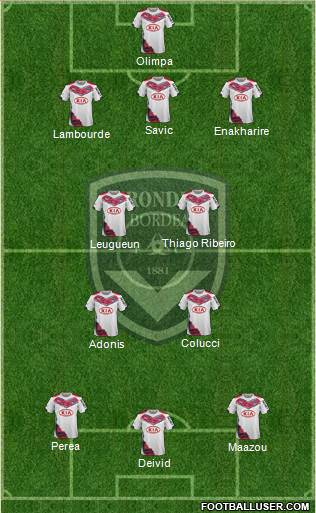FC Girondins de Bordeaux Formation 2015