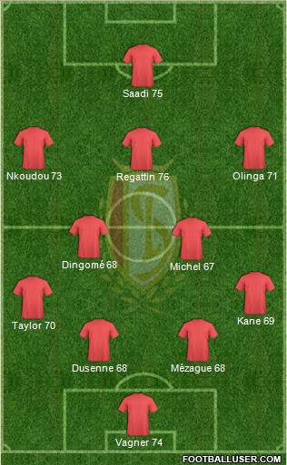 R Standard de Liège Formation 2015
