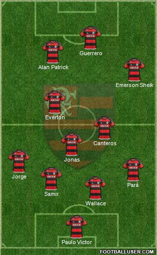 CR Flamengo Formation 2015
