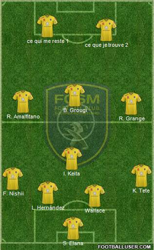FC Sochaux-Montbéliard Formation 2015