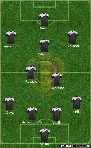 Belgium Formation 2015