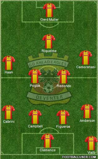 Go Ahead Eagles Formation 2015
