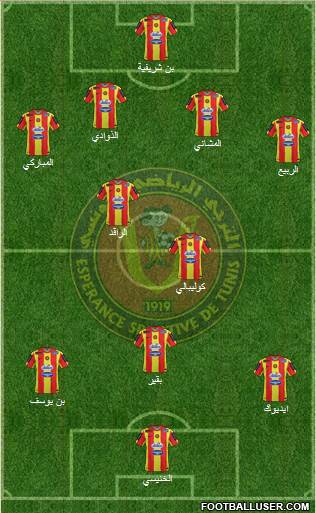Espérance Sportive de Tunis Formation 2015
