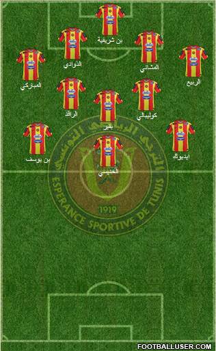Espérance Sportive de Tunis Formation 2015