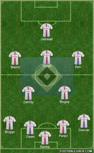 Hamburger SV Formation 2015