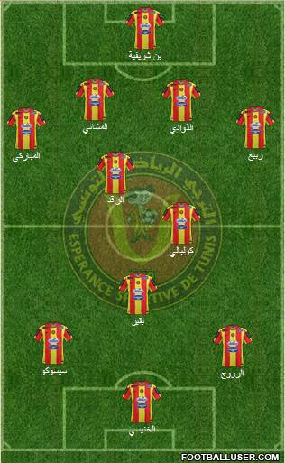 Espérance Sportive de Tunis Formation 2015