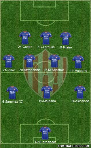 Unión de Santa Fe Formation 2015