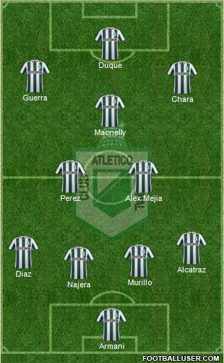 CDC Atlético Nacional Formation 2015