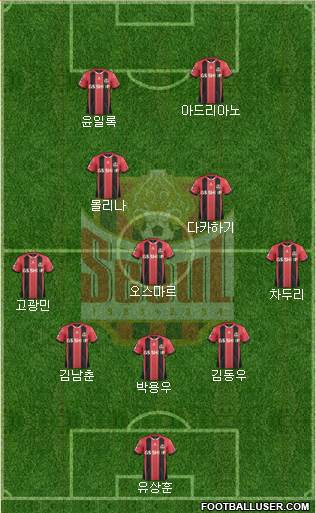FC Seoul Formation 2015