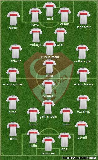 Turkey Formation 2015